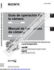 Ansicht CCD-TRV128 pdf Bedienungsanleitung (Spanisch und Portugiesisch)