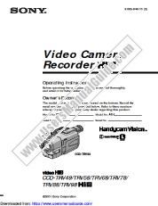 Ansicht CCD-TRV58 pdf Betriebsanleitung (primäres Handbuch)