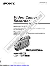 Vezi CCD-TRV95 pdf Manual de Instrucțiuni (limba spaniolă și portugheză)