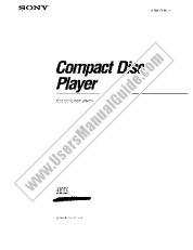 Ver CDP-997 pdf Manual de usuario principal