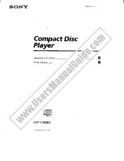 Ver CDP-CX88ES pdf Manual de usuario principal
