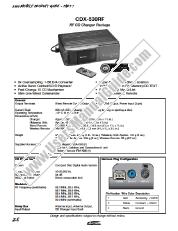 Ver CDX-530RF pdf Guía de producto