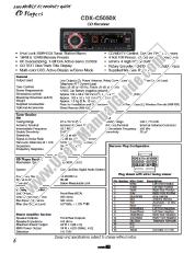 View CDX-C5050X pdf Product Guide / Specifications