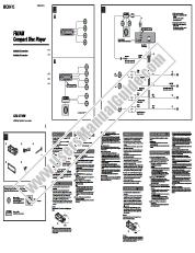 Ver CDX-GT10M pdf Instalación/Conexiones (Español)