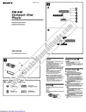 Voir CDX-CA400 pdf Montage / raccordement Instructions