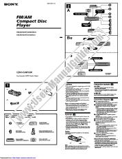 Ansicht CDX-CA810X pdf Montage- / Anschlussanleitung