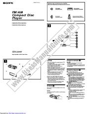 Voir CDX-L600X pdf Montage / raccordement Instructions