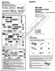 Voir CDX-M600 pdf Montage / raccordement Instructions