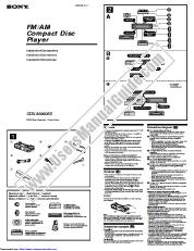 Voir CDX-M9905X pdf Montage / raccordement Instructions