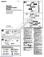 Voir CDX-MP80 pdf Montage / raccordement Instructions