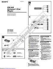 Ansicht CDX-R3000 pdf Montage- / Anschlussanleitung