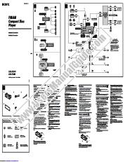 Voir CDX-R30M pdf Montage / raccordement Instructions