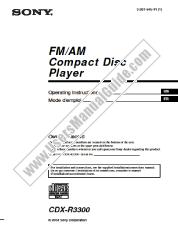 View CDX-R3300 pdf Primary User Manual