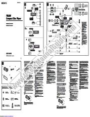 Ver CDX-RA700 pdf Diagrama de conexión (inglés/francés)