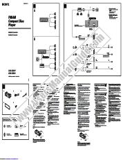 Voir CDX-S2210 pdf Montage / raccordement Instructions