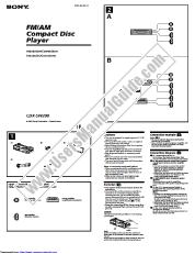 Ver CDX-SW200 pdf Instrucciones de instalación/conexiones