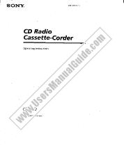Ver CFD-980 pdf Instrucciones de funcionamiento (manual principal)