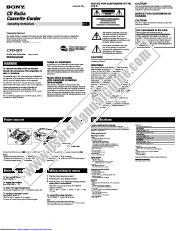 Ver CFD-S01 pdf Instrucciones de operación