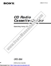 Ver CFD-S39 pdf Instrucciones de funcionamiento (manual principal)