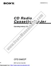 Ver CFD-S40CP pdf Manual de usuario principal