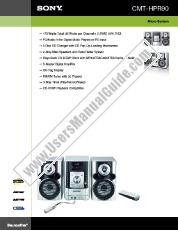 Vezi CMT-HPR90 pdf Specificatii produs
