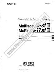 Ver CPD-15SF2 pdf Instrucciones de funcionamiento (manual principal)