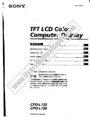Visualizza CPD-L133 pdf Istruzioni per l'uso (manuale principale)