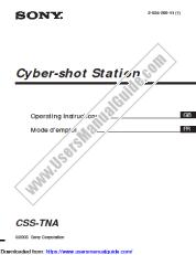 Ver CSS-TNA pdf Instrucciones de funcionamiento (inglés, francés)