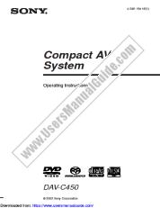 View DAV-C450 pdf Operating Instructions