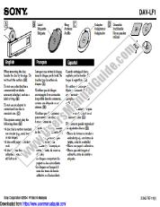 Ver DAV-LF1 pdf Notas: extracción de disco -&- discos incompatibles