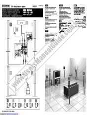 Visualizza DAV-LF1 pdf Altoparlanti: connessione e installazione (collegamento)