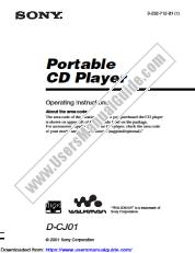 View D-CJ01 pdf Operating Instructions  (primary manual)