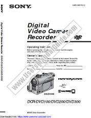 Ver DCR-DVD200 pdf Instrucciones de operación