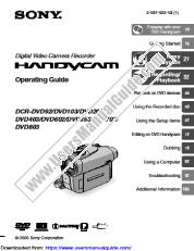 Ver DCR-DVD403 pdf Guía de funcionamiento