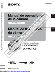 Ver DCR-HC1000 pdf Manual de instrucciones (Español y Portugués)