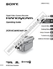 Ver DCR-HC36 pdf Guía de funcionamiento