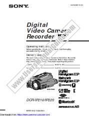 View DCR-IP220 pdf Operating Instructions