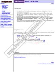 View DCR-PC105 pdf PIXELA ImageMixer v1.5 Instruction Manual