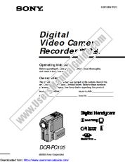 View DCR-PC105 pdf Operating Instructions