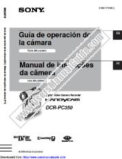 Ver DCR-PC350 pdf Manual de instrucciones (Español y Portugués)