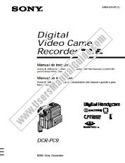 Voir DCR-PC9 pdf Manuel d'instructions (espagnol et portugais)
