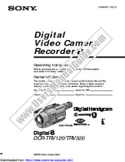 View DCR-TRV120 pdf Primary User Manual