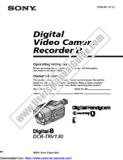 Vezi DCR-TRV130 pdf Instrucțiuni de operare (manual primar)