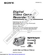 Visualizza DCR-TRV33 pdf Istruzioni per l'uso (manuale principale)