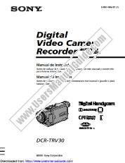 View DCR-TRV30 pdf Manual de instrucciones (Espanol y Portugues)
