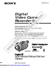 Ver DCR-TRV340 pdf Instrucciones de funcionamiento (manual principal)