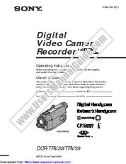 Ver DCR-TRV39 pdf Instrucciones de funcionamiento (manual principal)