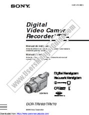 Ver DCR-TRV60 pdf Manual de instrucciones (Español y Portugués)