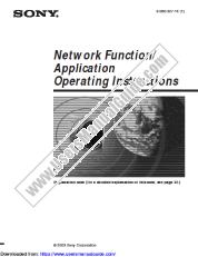 Vezi DCR-TRV70 pdf De rețea funcționează Instrucțiuni de operare