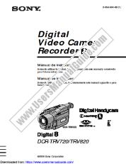 Ver DCR-TRV820 pdf Manual de instrucciones (Español y Portugués)